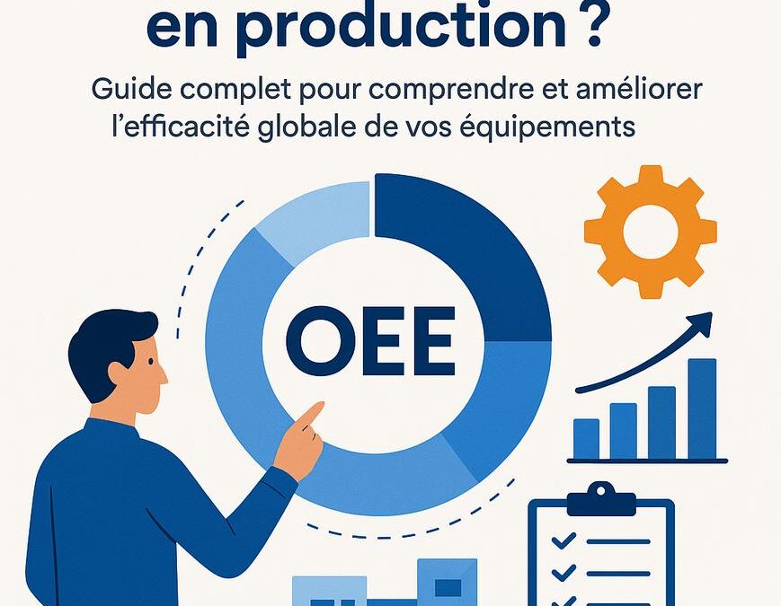 Qu&rsquo;est-ce que l&rsquo;OEE en production ? Guide complet pour comprendre et améliorer l&rsquo;efficacité globale de vos équipements