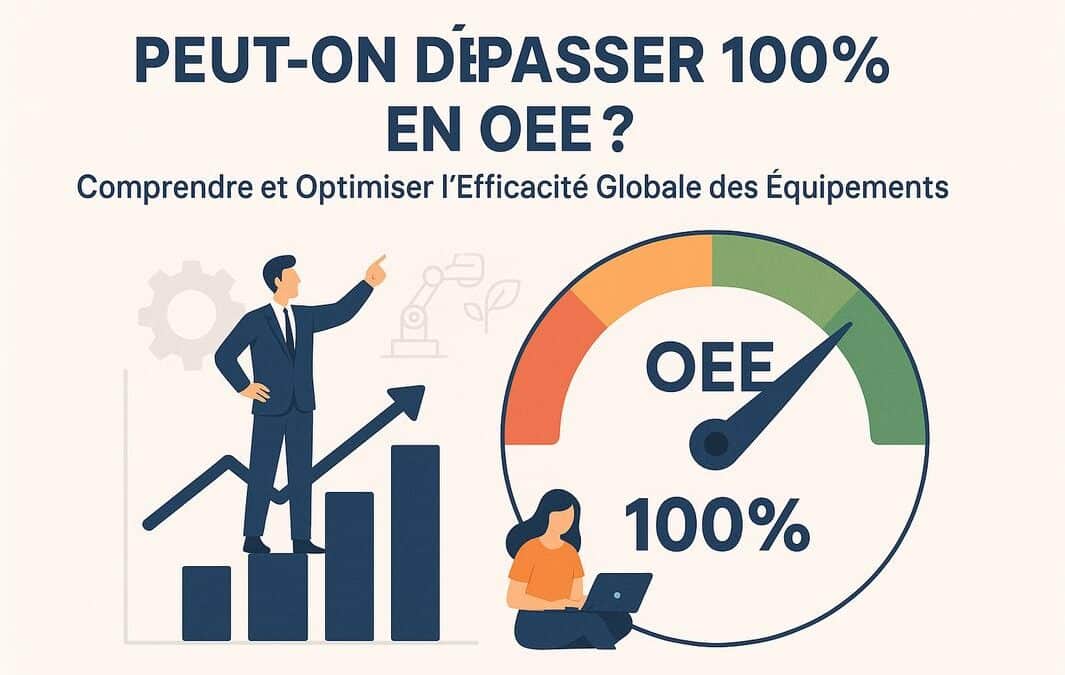Peut-on Dépasser 100% en OEE ? Comprendre et Optimiser l&rsquo;Efficacité Globale des Équipements