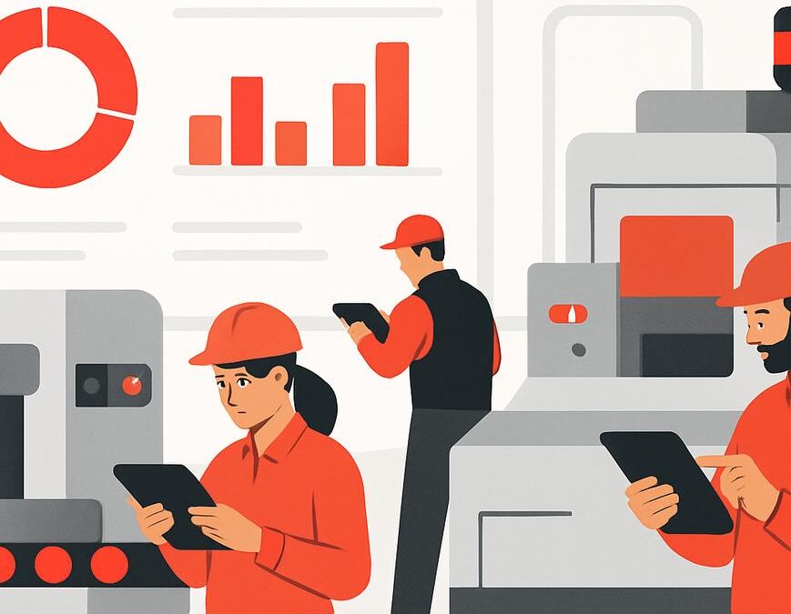 Définir l&rsquo;OEE en production manufacturière : Explications et conseils pratiques