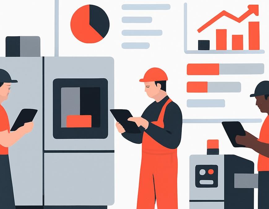 OEE trong sản xuất : Guide pour améliorer l&rsquo;efficacité globale des équipements