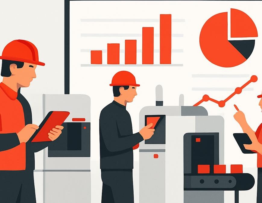 Graphique de calcul OEE : Optimisez l&rsquo;efficacité globale des équipements