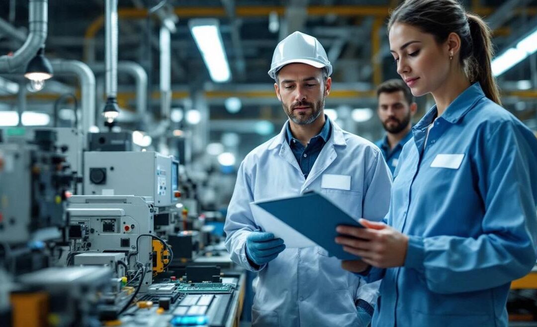 制造业 OEE 示例：提高绩效