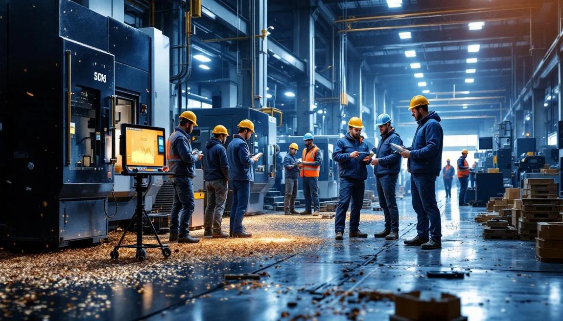 optimisation industrielle performance usine - TeepTrak monitoring industriel