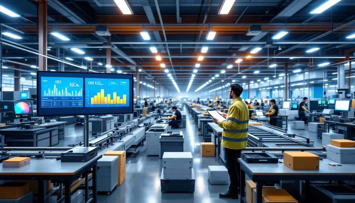 3c dianzi jiadian gongchang oee tisheng zhinan - TeepTrak