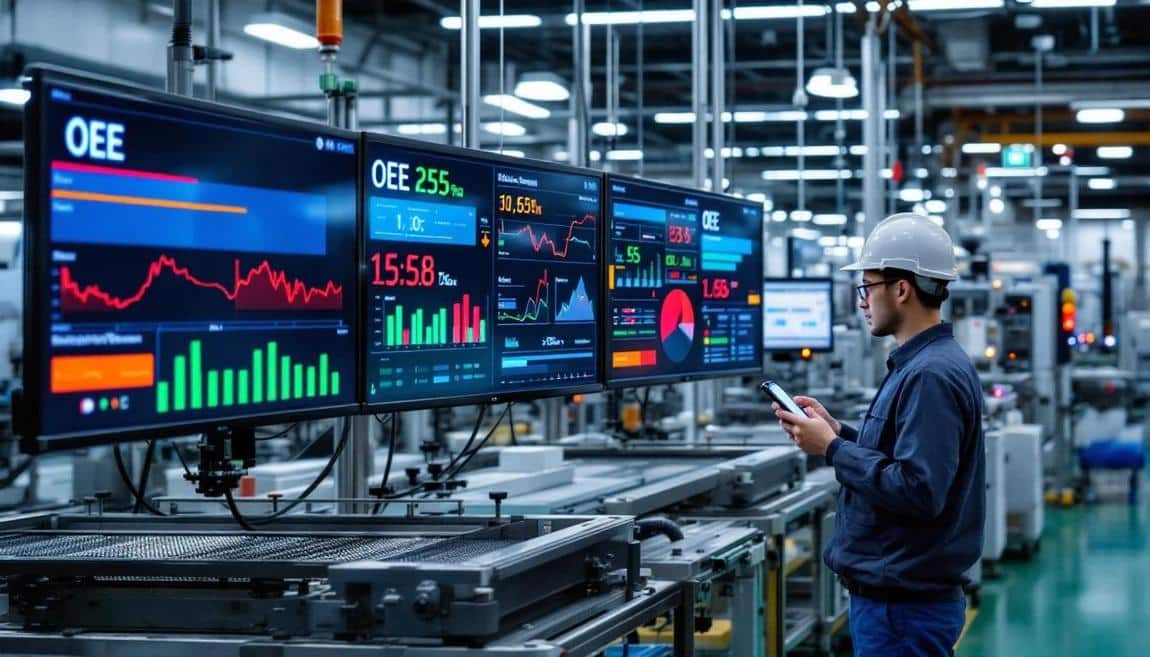 andon shuzihua keshihua gongchang oee - TeepTrak