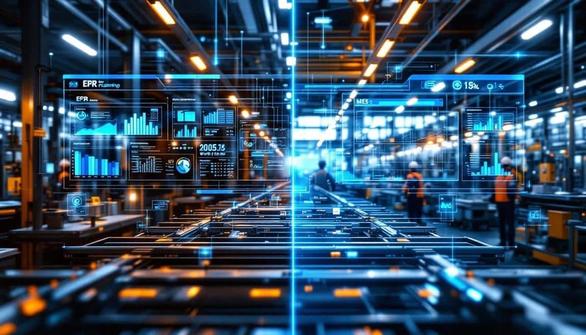 difference mes erp - TeepTrak