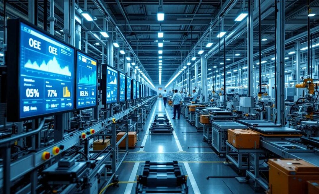 精益制造OEE软件基准报告：行业表现分析 | TeepTrak