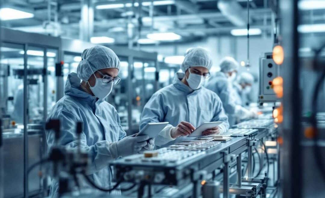 Usine pharmaceutique : TRS et performance industrielle en France