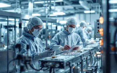 Usine pharmaceutique : TRS et performance industrielle en France