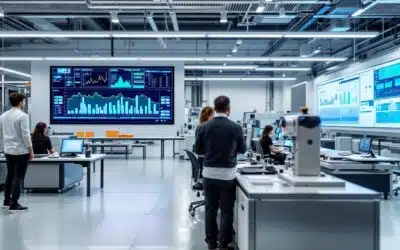 Logiciel MES vs capteurs OEE non invasifs : deux approches de la performance en atelier